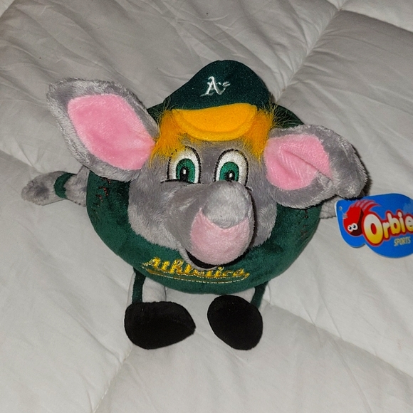 Orbiez Sports MLB Oakland Athletics Stomper Elephant Mascot - - Picture 1 of 9